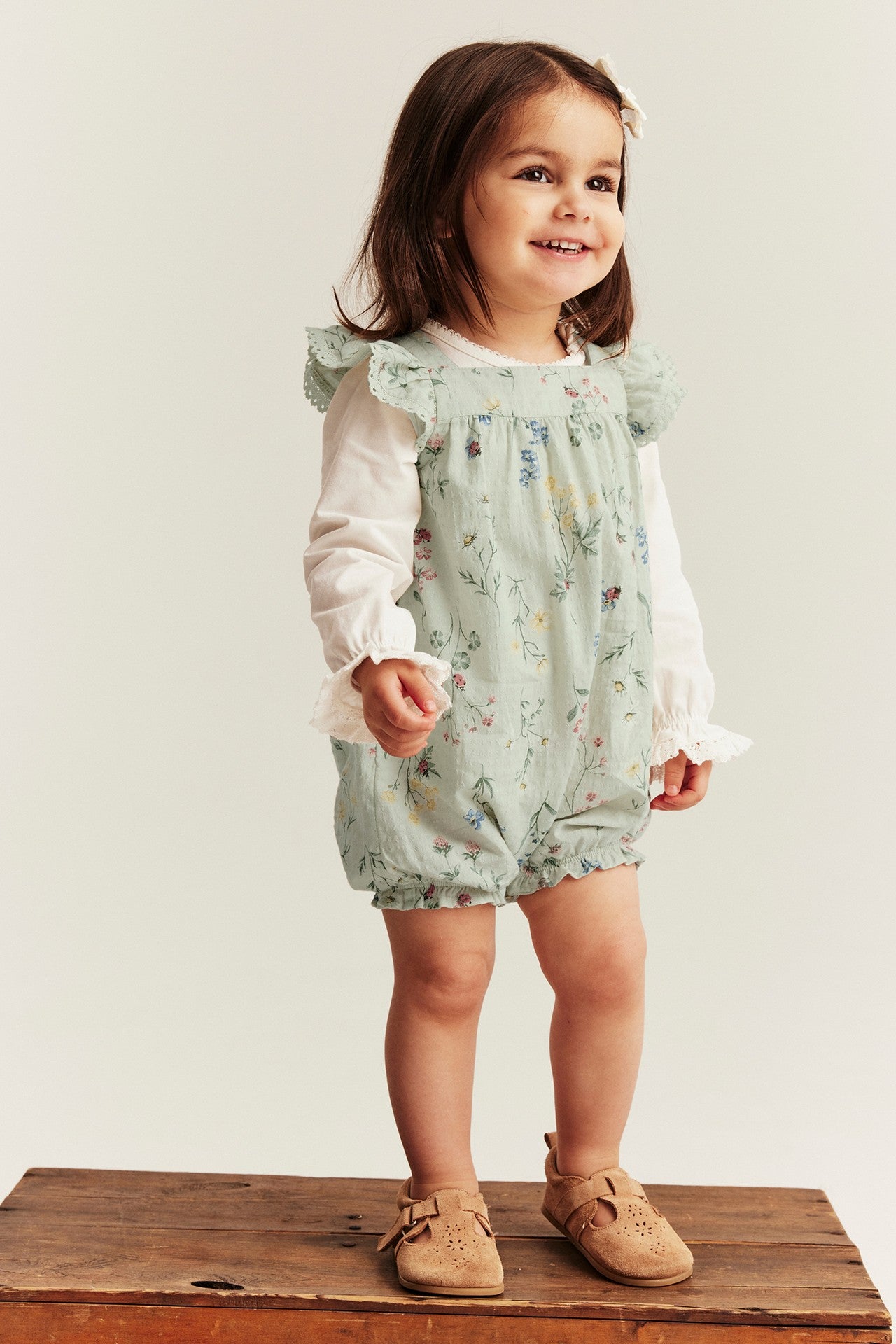 Baby wild strawberry print dress
