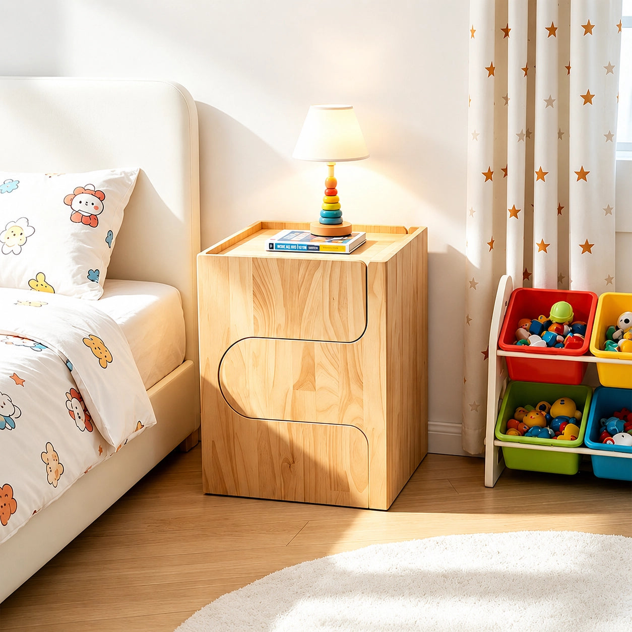 Convertible Toddler Table and Chair Set, Solid Pine - Image 4
