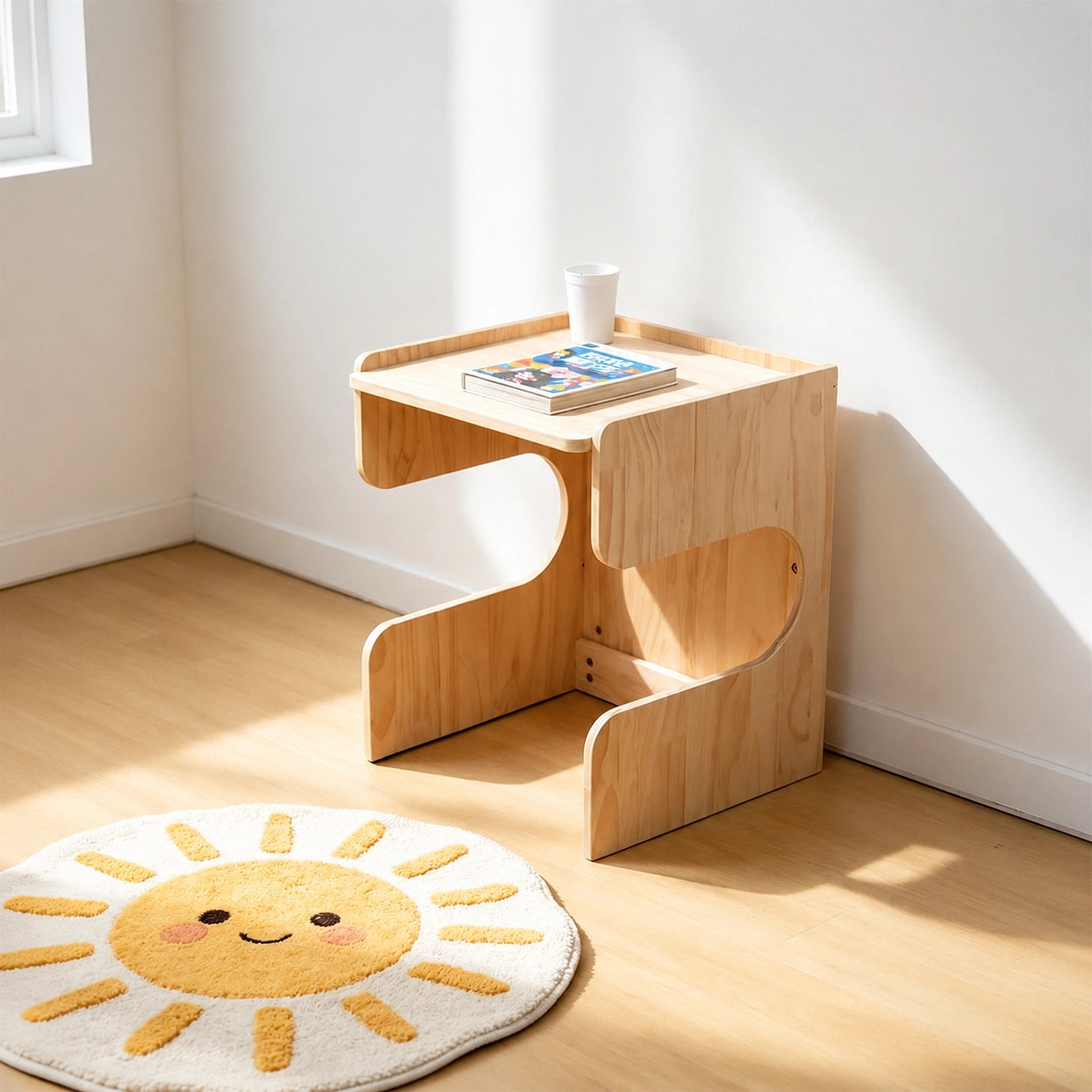 Convertible Toddler Table and Chair Set, Solid Pine - Image 6